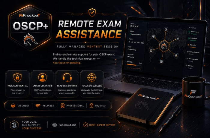 Remote Exam Assistance – Fully Managed Pentest Session