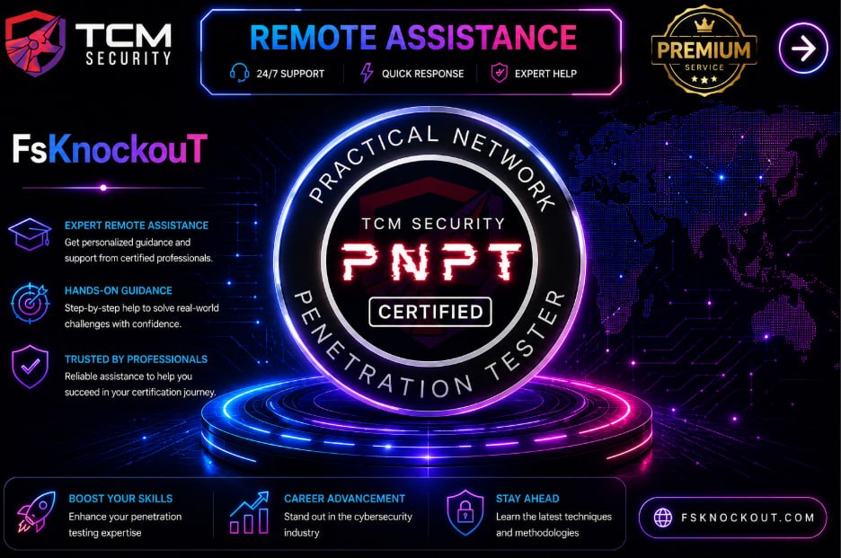 Remote Exam Assistance – Practical Network Pentest Session