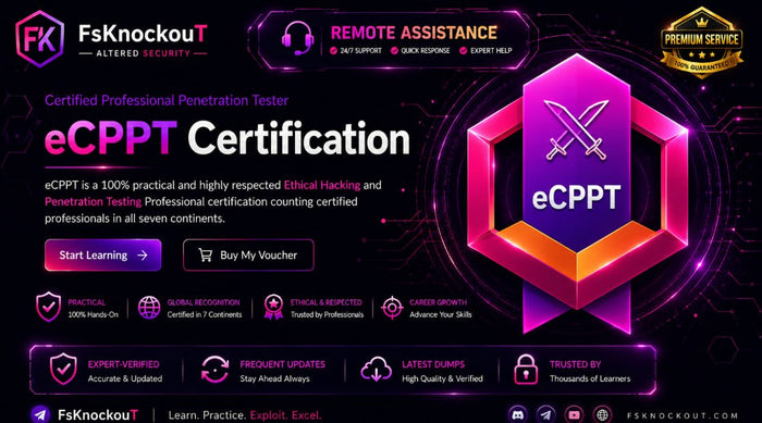 Remote Exam Assistance – Professional Pentest Full Session