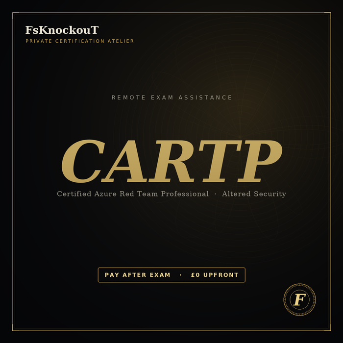 Remote Exam Assistance – CARTP Session