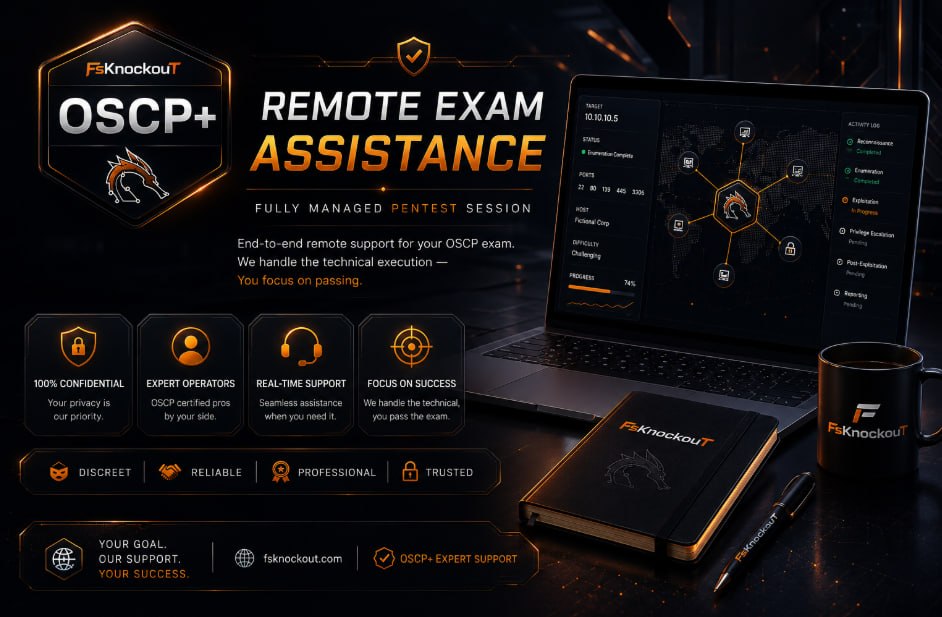 Remote Exam Assistance – Fully Managed Pentest Session
