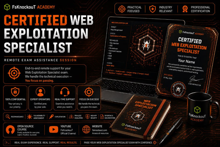 Remote Exam Assistance – Web Exploitation Spezialist:in Session