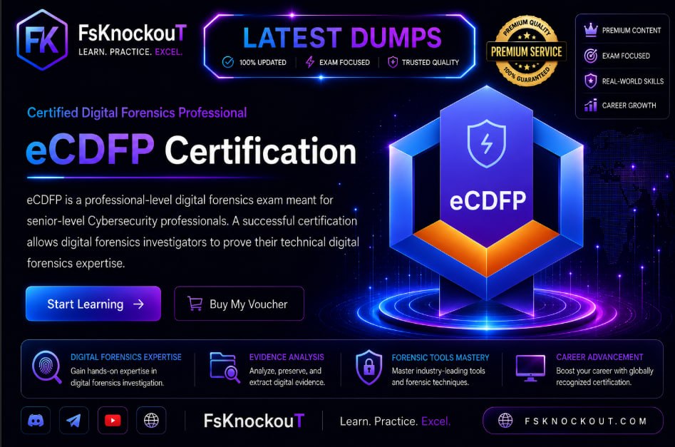 eCDFP – Latest Dumps Walkthrough