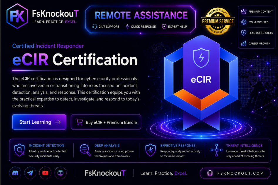 Remote Exam Assistance – Incident Response Session