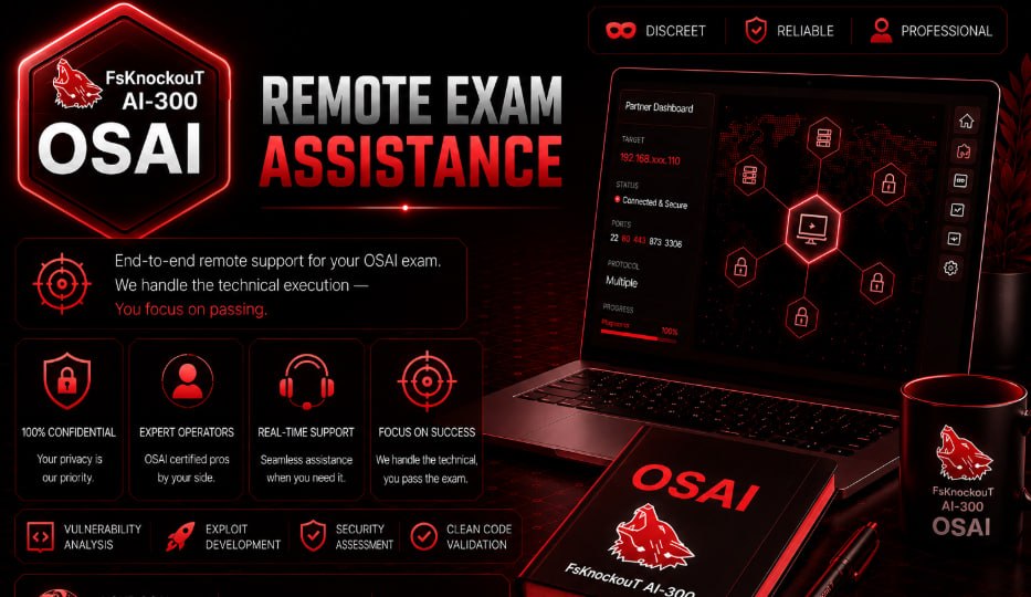 Remote Exam Assistance – Advanced AI Red Teaming