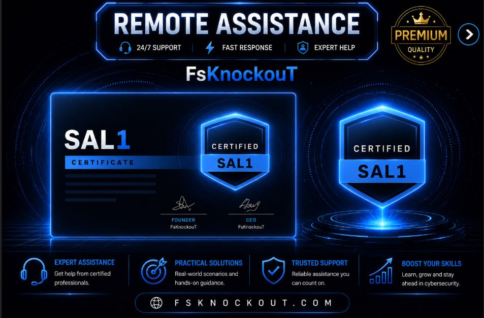 Remote Exam Assistance – SAL1 Session